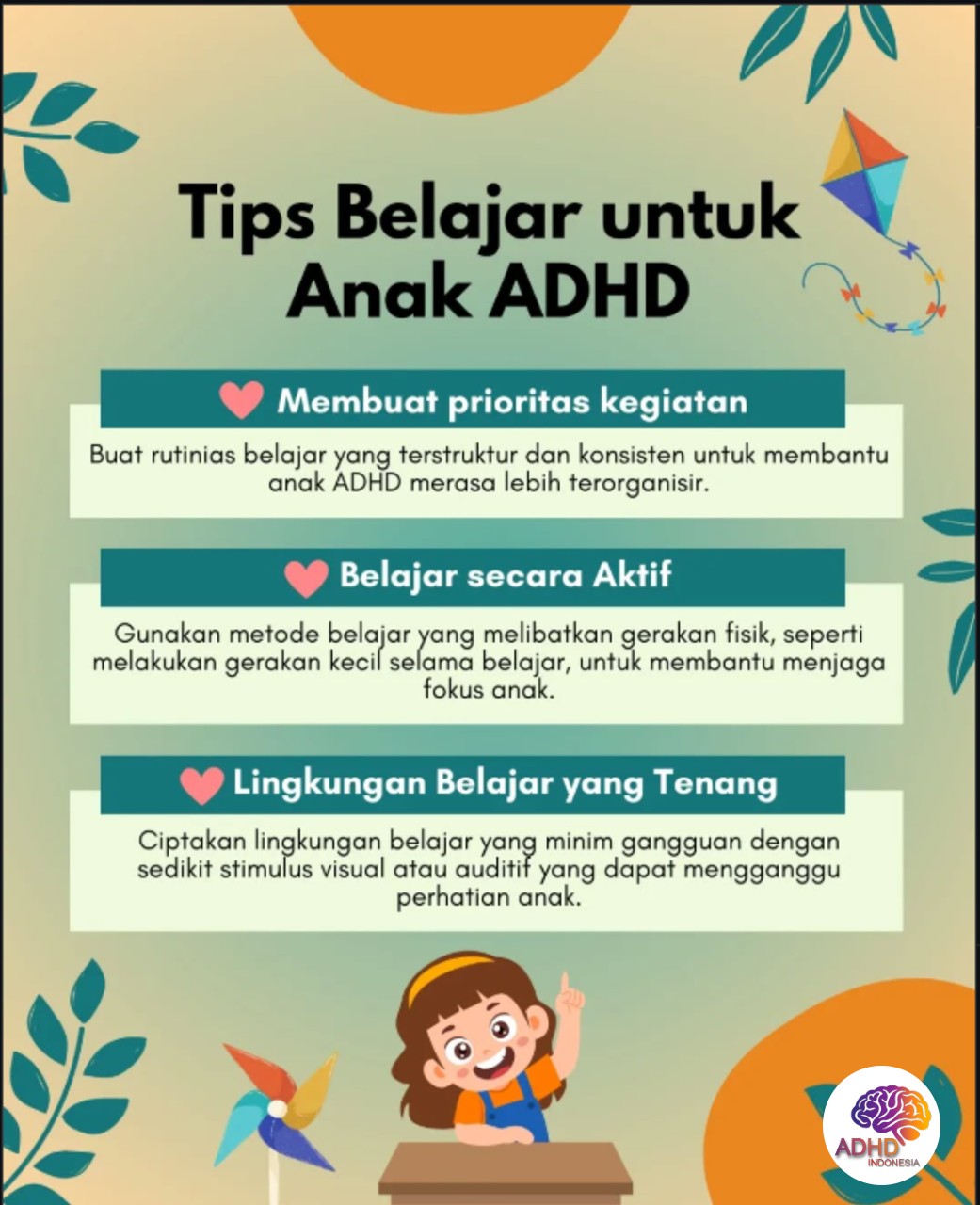 Strategi Belajar yang Cocok untuk Anak ADHD di Kabupaten Flores Timur